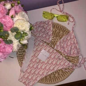 Christian Dior authentic vintage monogram bikini